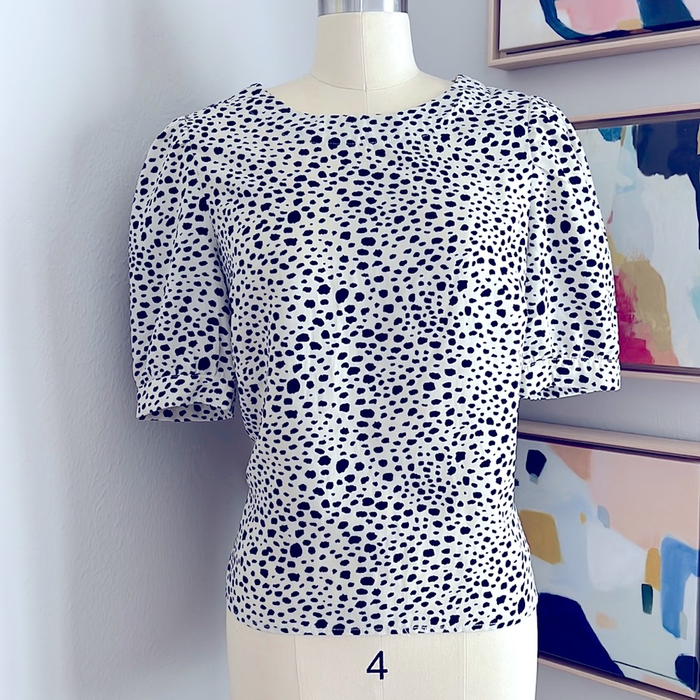 BB Dakota Animal Print Shirt | size Medium